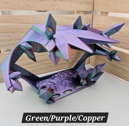 Articulating Dragon Display Stand | Crystal Cave | Custom Colors Wall Decor Organizer Room Set Gift Racks Plastic - Galaxy OutlawsArticulating Dragon Display Stand | Crystal Cave | Custom Colors Wall Decor Organizer Room Set Gift Racks PlasticDragon StandBlack