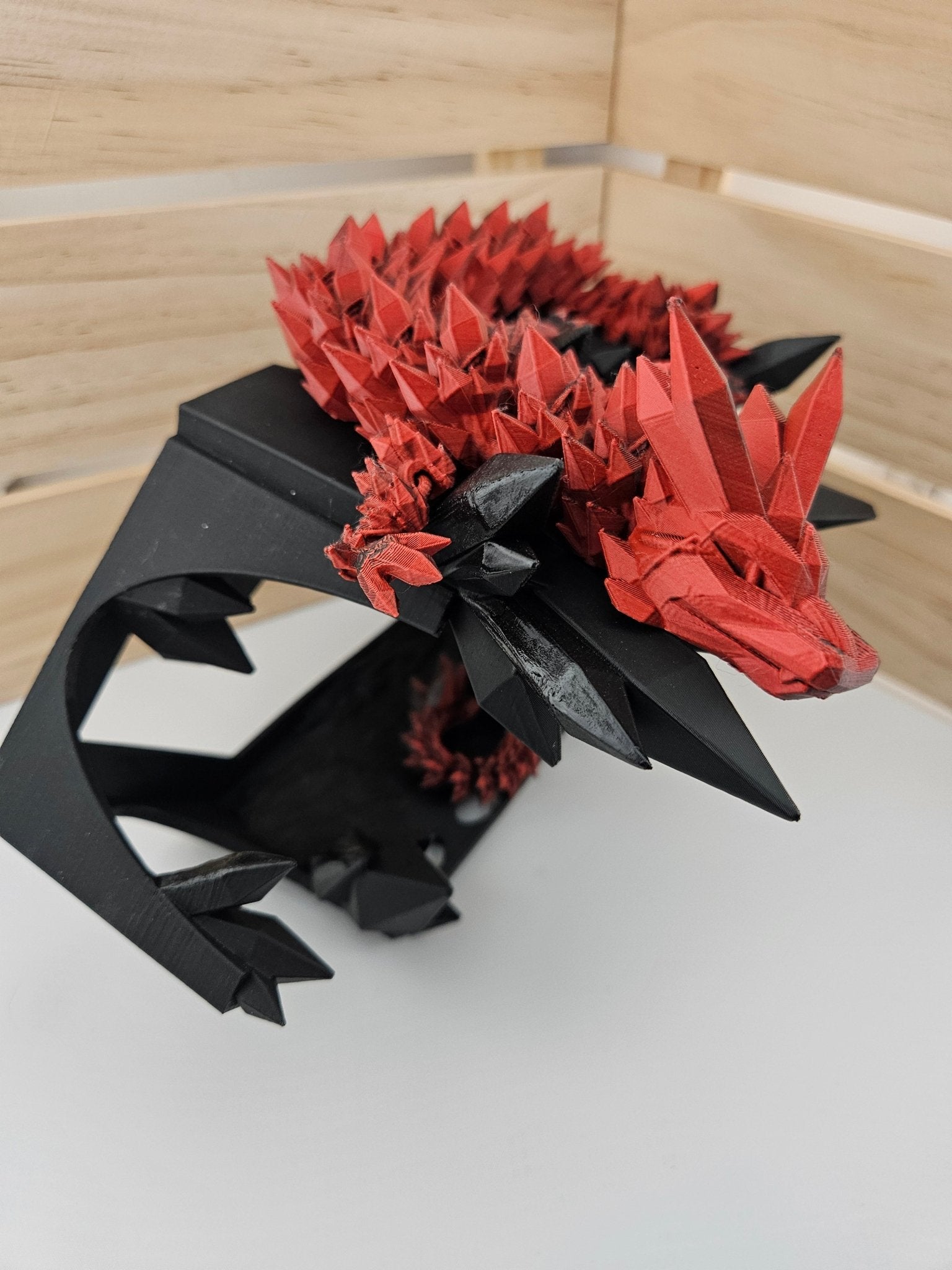 Articulating Dragon Display Stand | Crystal Cave | Custom Colors Wall Decor Organizer Room Set Gift Racks Plastic - Galaxy OutlawsArticulating Dragon Display Stand | Crystal Cave | Custom Colors Wall Decor Organizer Room Set Gift Racks PlasticDragon StandBlack