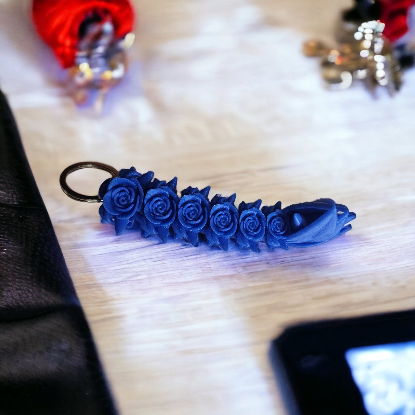 Dragon Tail Key Chain - Galaxy OutlawsDragon Tail Key ChainKey accessoriesRoseSpeckle Black