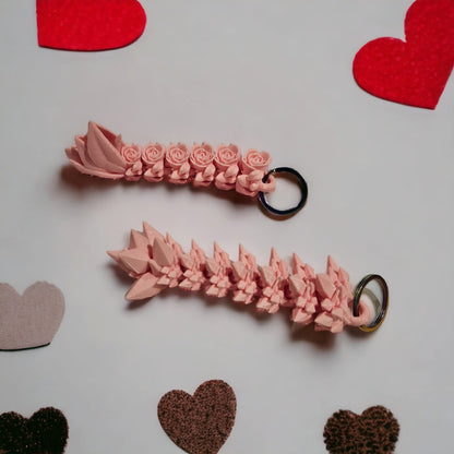 Dragon Tail Key Chain - Galaxy OutlawsDragon Tail Key ChainKey accessoriesRoseSpeckle Black