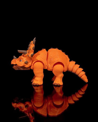 Mini Fidget Dino - Galaxy OutlawsMini Fidget DinoFidget toyTriceratopMedium