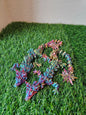 Winter Dragon figurine | Mystery Egg | 17 inches long | Custom Colors Decor Galaxy Room Decoration - Galaxy OutlawsWinter Dragon figurine | Mystery Egg | 17 inches long | Custom Colors Decor Galaxy Room DecorationArticulated DragonGolden Purple/Red/BlueNo egg