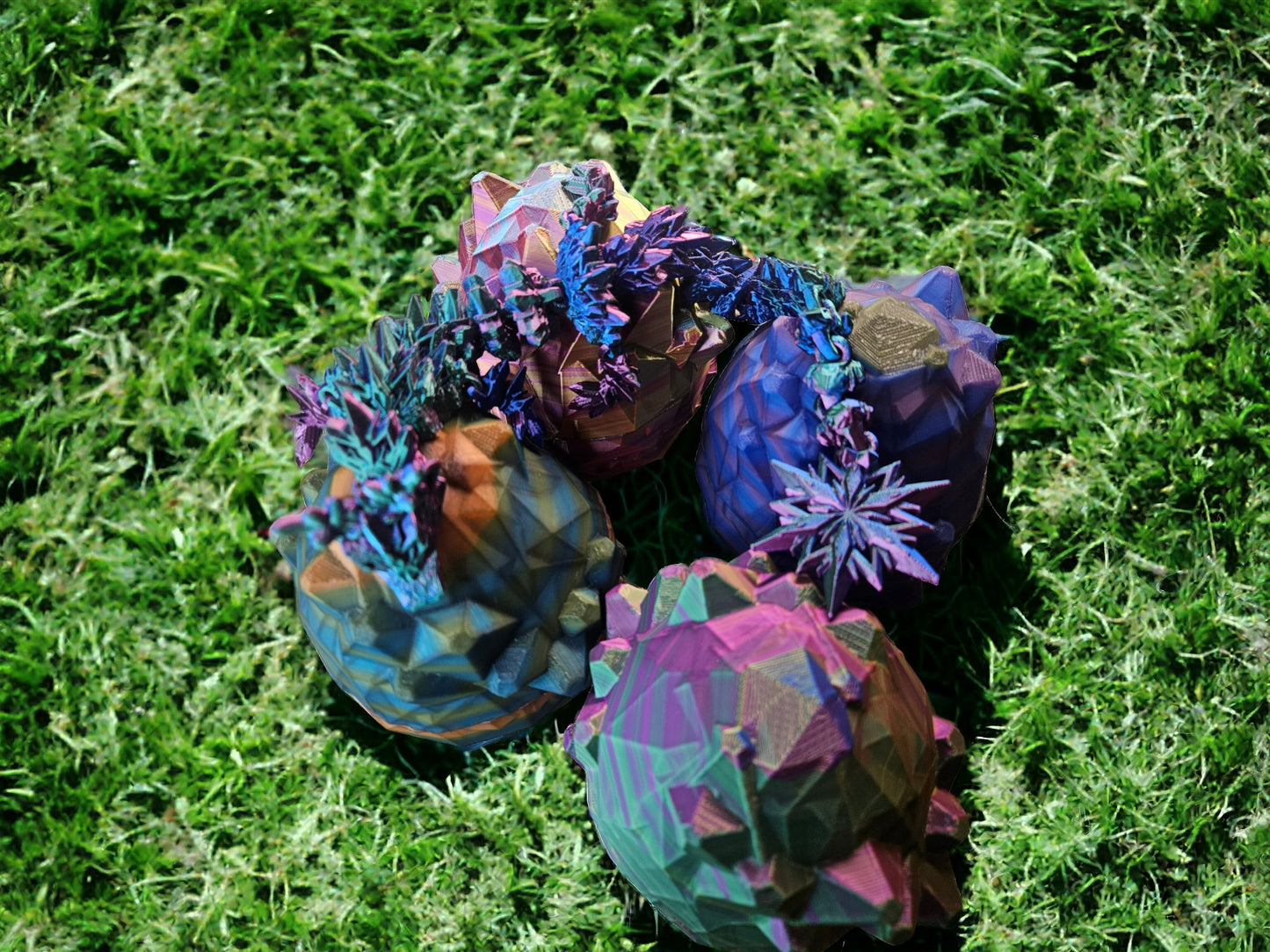 Winter Dragon figurine | Mystery Egg | 17 inches long | Custom Colors Decor Galaxy Room Decoration - Galaxy OutlawsWinter Dragon figurine | Mystery Egg | 17 inches long | Custom Colors Decor Galaxy Room DecorationArticulated DragonUnicornNo egg